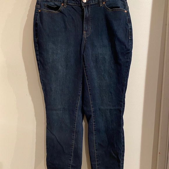 Addition Elle   Straight Leg Curvy Jeans 14W - Picture 1 of 3